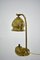 Vintage Vienna Secession style Table Lamp in Brass & Glass, Austria, 1930s 14