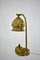 Vintage Vienna Secession style Table Lamp in Brass & Glass, Austria, 1930s, Image 14