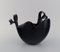 Primadonna Schale aus schwarz glasierter Keramik von Claydies für Kähler 4