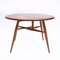 Vintage Drop Leaf Round Coffee Table attributed to Ercol, 1960s, Image 11