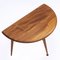 Vintage Drop Leaf Round Coffee Table attributed to Ercol, 1960s, Image 4