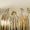 Glass Leaves and Brass Wall Lights attributed to J. T. Kalmar, 1960s, Set of 2, Image 5