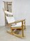 Vintage Danish GE-673 Rocking Chair by Hans J. Wegner for Getama, 1950s 1