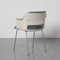 Crane on Blue Stratus Chair Gispen by A.R. Cordemeyer for Gispen, 1970s 2