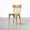 Light Oak Dining Chairs attributed to Michael Thonet, 1950s, Set of 8, Image 6
