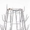 Large French Bottle Drying Rack Model 1400.5, 1950s 5