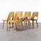 Honey Beech Model 515 Side Chairs attributed to Oswald Haerdtl, 1950s, Set of 6, Image 7