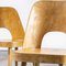 Honey Beech Model 515 Side Chairs attributed to Oswald Haerdtl, 1950s, Set of 6, Image 9