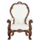 Mid 19th Century Carved Walnut Armchair 5