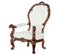 Mid 19th Century Carved Walnut Armchair, Image 1
