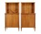 Mid-Century Scandinavian Elm Cabinets, 1950s, Set of 2 1