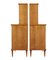 Mid-Century Scandinavian Elm Cabinets, 1950s, Set of 2 9