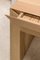 Yume Bedside Table in Oak and Travertine Stone from Joyful Homes 4