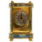 Small Late 19th Century Bronze Cloisonné Travel Clock 1