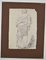 Augustin de Saint-Aubin, Figure of Man, Original Pencil Drawing, 19th Century 2