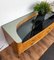 Italienisches Mid-Century Modern Sideboard aus Holz, Glas & Messing von Paolo Buffa, 1950er 5