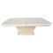 Vintage Travertine Hidden Bar Coffee Table, 1970s, Image 1