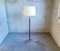 Mid-Century Leather Chrome Floor Lamp from Atelje Lyktan, Sweden, 1960s 4