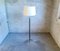 Mid-Century Leather Chrome Floor Lamp from Atelje Lyktan, Sweden, 1960s, Image 4