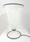 Lámpara de mesa Mid-Century de cristal de Murano blanco atribuida a Barovier & Toso, Italia, años 50, Imagen 3