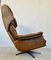 Fauteuil et Repose-Pieds Vintage en Cuir de Sigurd Resell, 1970s, Set de 2 4