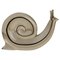Mid-Century Cenedese Snail Sculpture Paperweight in Sommerso Murano Glass, 1970s 1