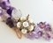 Amethyst Flower Double-Strands Necklace, 1950s 3