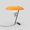 Lampe Modèle 548 en Laiton Bruni avec Diffuseur Orange par Gino Sarfatti pour Astep 12