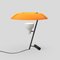 Modell 548 Lampe aus brüniertem Messing mit orangefarbenem Difuser von Gino Sarfatti für Astep 12