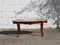 Tavolino da caffè vintage in marmo e legno, Francia, anni '60, Immagine 3