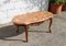 Vintage French Coffee Table in Marble and Wood, 1960s 4
