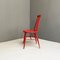 Mid-Century Modern Red Wooden Chair, Northern Europe, 1960s 2