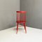 Mid-Century Modern Red Wooden Chair, Northern Europe, 1960s 6