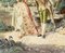 Belisario Gioja, The Romantic Walk, 19th Century, Watercolor, Framed 7