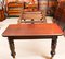 19th Century Flame Mahogany Extending Dining Table and Chairs, Set of 11 12