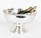 20th Century Silver Plated Champagne Cooler, 1980s 10