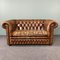 Vintage Brown Chesterfield Sofa, Image 1