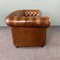 Vintage Brown Chesterfield Sofa, Image 2