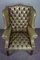 Green Chesterfield Armchair, Image 7