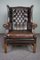 Fauteuil Chesterfield Marron 2