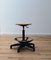 Tabouret Vintage Industriel en Métal et Bois 1