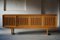 Brutalist Danish Oak Low Sculptural Sideboard, 1950s 10