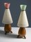 Lámparas de mesa vienesas, 1960. Juego de 2, Imagen 1
