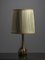 Table Lamp in Glass and Metal, 1960 1