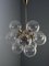 Mid-Century Bublé Chandelier with Eleven Arms, 1960 1