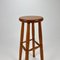 Vintage Bar Stool in Oak, 1960s, Image 7