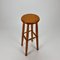 Tabouret de Bar Vintage en Chêne, 1960s 3