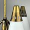 Vintage Brass Chandelier Italy 1960s 6