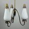 Vintage Brass Chandelier Italy 1960s 5