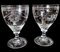 English Crystal Goblets by Yeoward William, 1995, Set of 2, Image 7